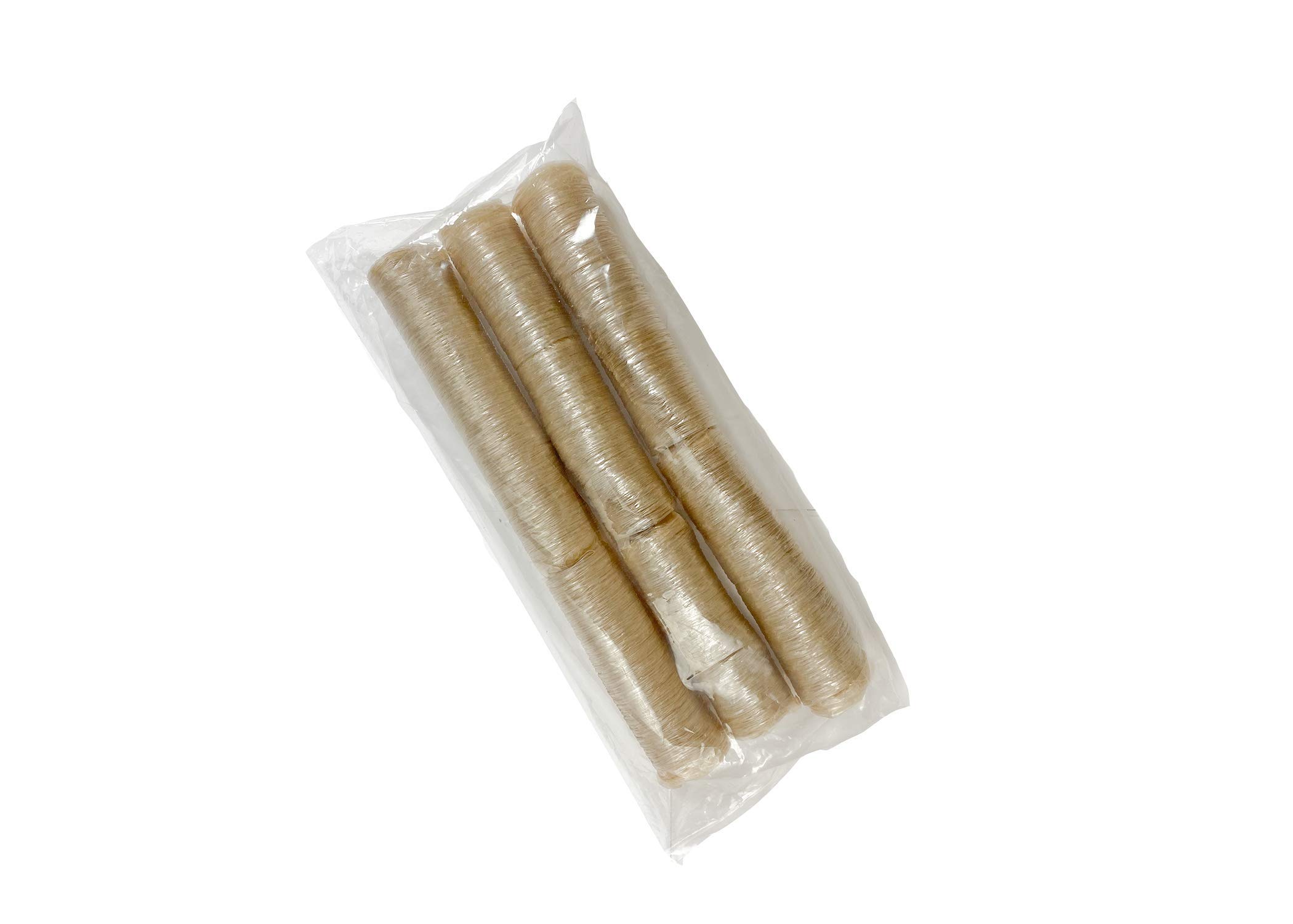 3-Pack 32mm Vegetarian Sausage Casings for Homemade Sausages - Perfect for Vegan, Kosher & Halal Diets | Great for BBQ, Grilling & Charcuterie