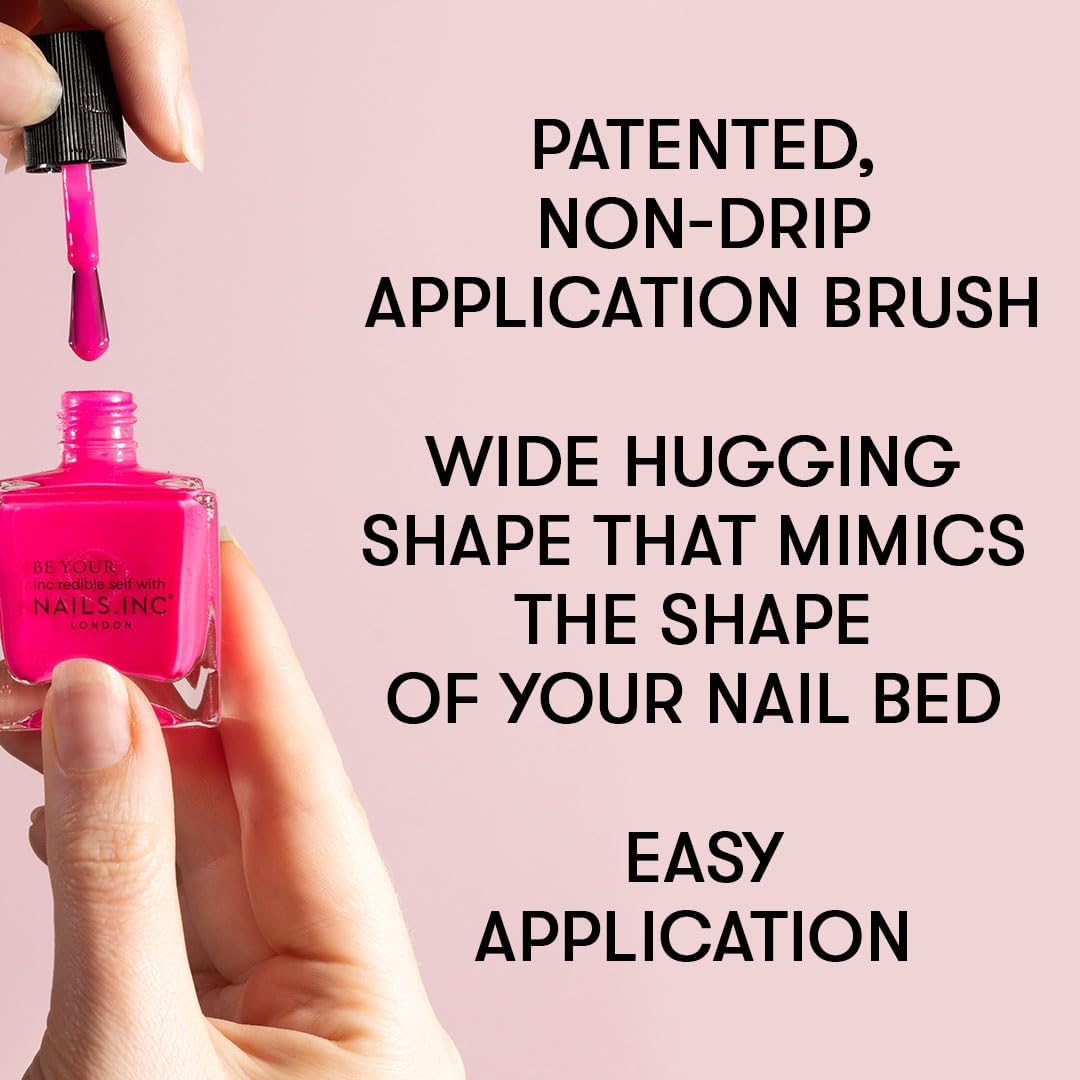 Nails.INC Pearl-Fect Mani Duo with Stickers - 2-in-1 Nail Polish & Sticker Set for Salon-Quality Manicures at Home | Perfect for Parties, Weddings & Special Occasions