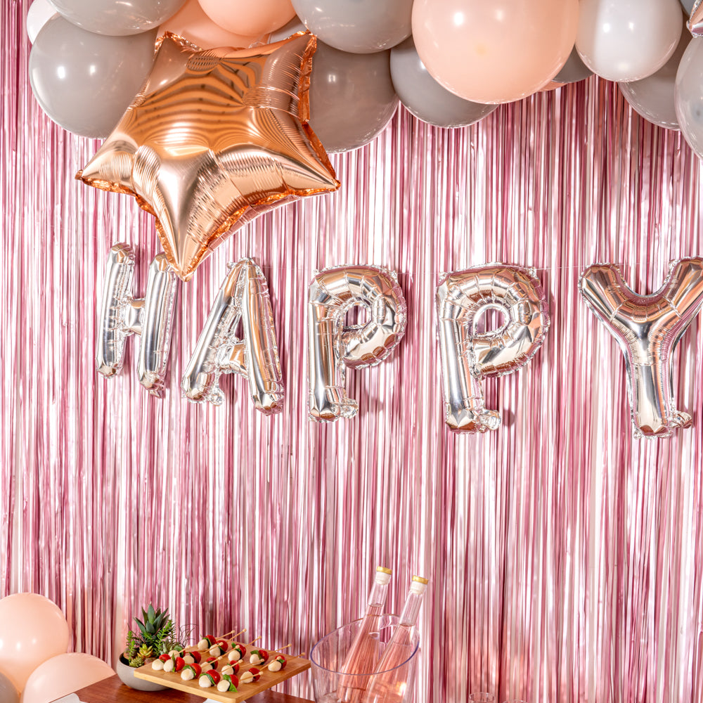 Balloonify Silver Mylar Letter P Balloon - 16 Inch Large Foil Alphabet Balloon for Birthday Parties, Baby Showers & Wedding Decorations (1 Count)