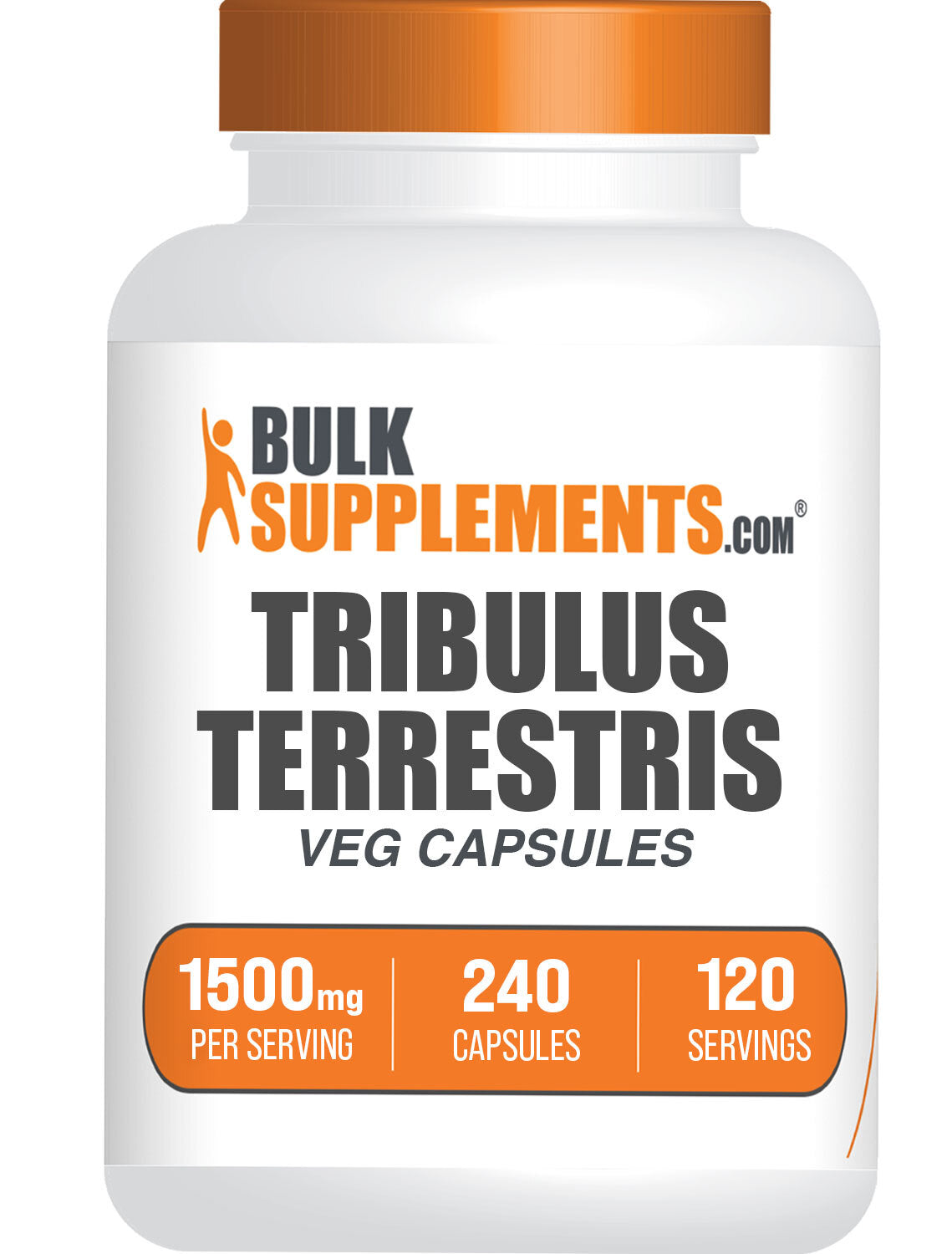 Tribulus Terrestris Capsules 1000mg - Natural Testosterone Booster for Men - 120 Vegetarian Capsules - Supports Muscle Growth & Energy - Gym, Workout & Fitness Supplement
