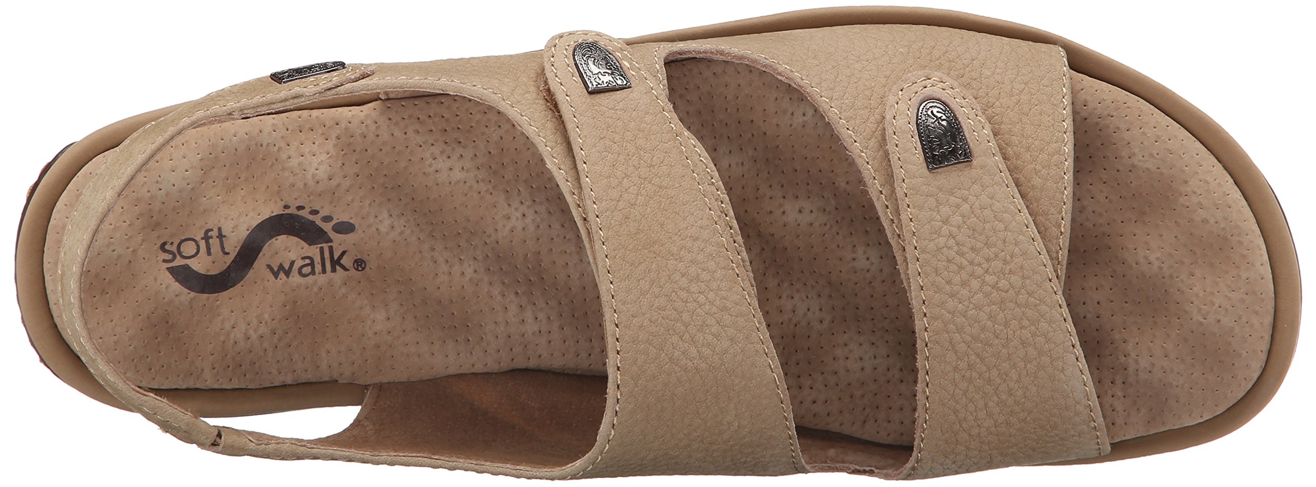 Softwalk Women's Bolivia Comfortable Adjustable Straps Sandals - Perfect for Walking, Travel & Casual Summer Outfits