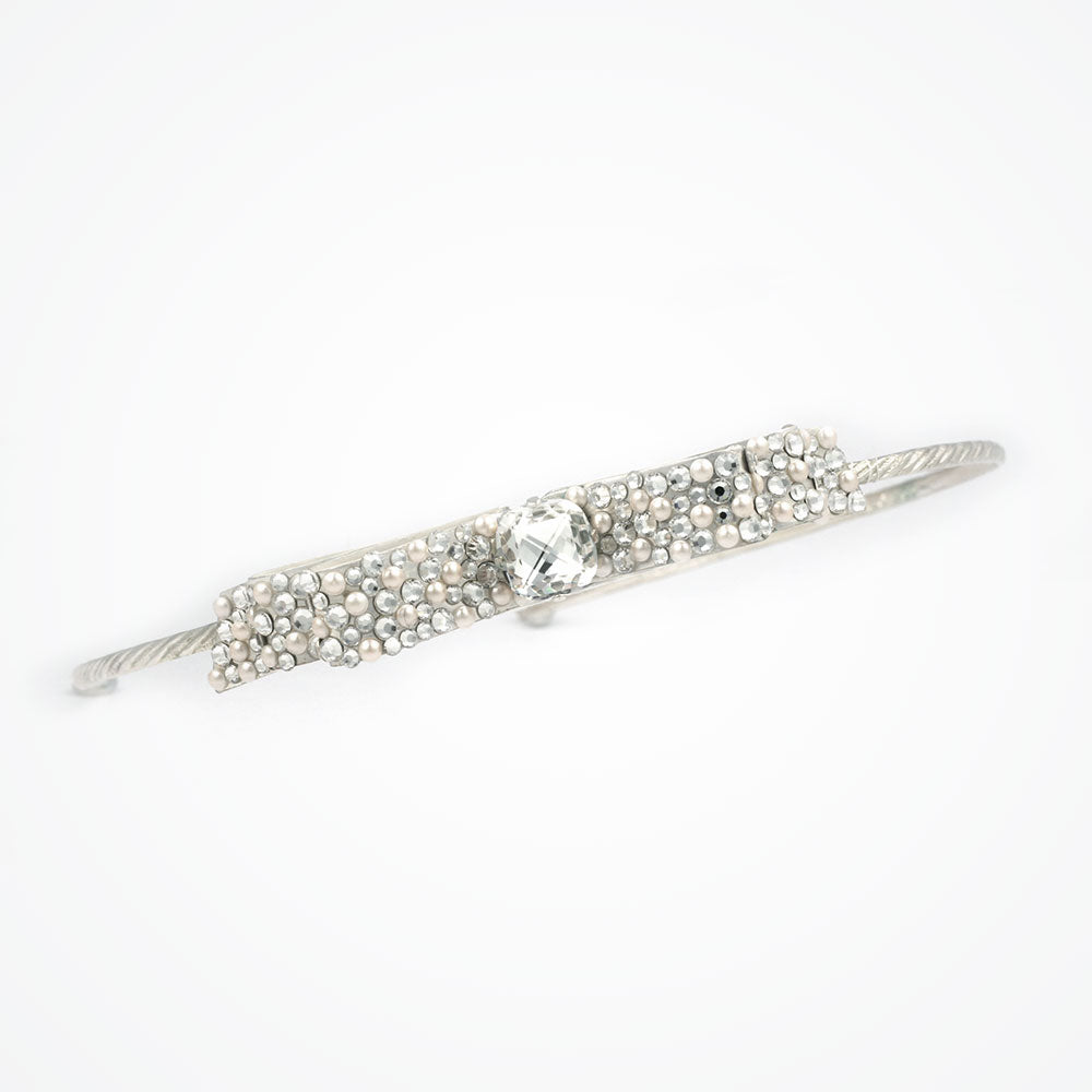 Elegant Lace Bridal Hair Band with Bow - Perfect for Weddings, Prom, and Special Occasions