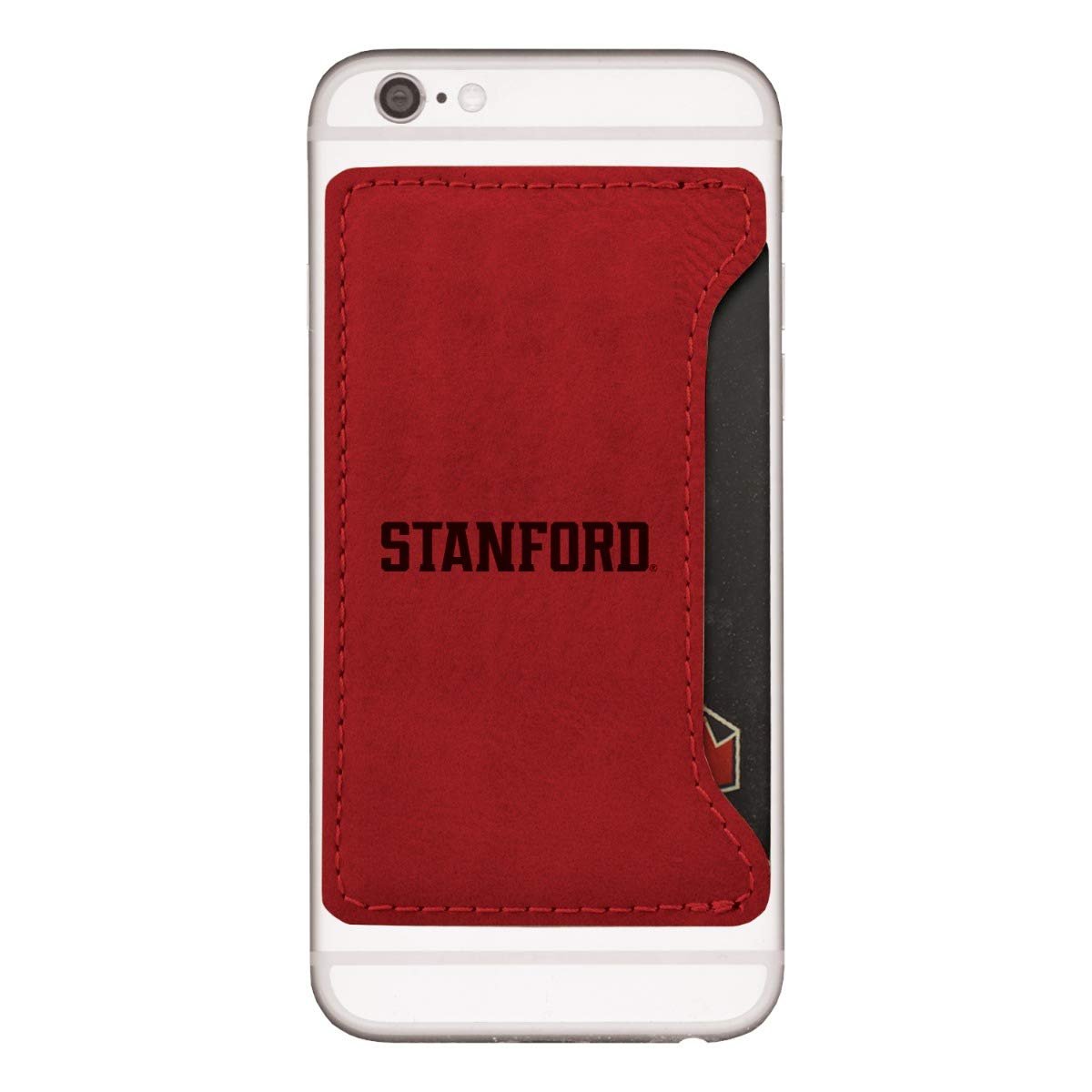 Stanford Cardinals Cell Phone Card Holder Wallet - Slim RFID Blocking Credit Card Case for iPhone & Samsung - Perfect for Travel, Shopping & Daily Use