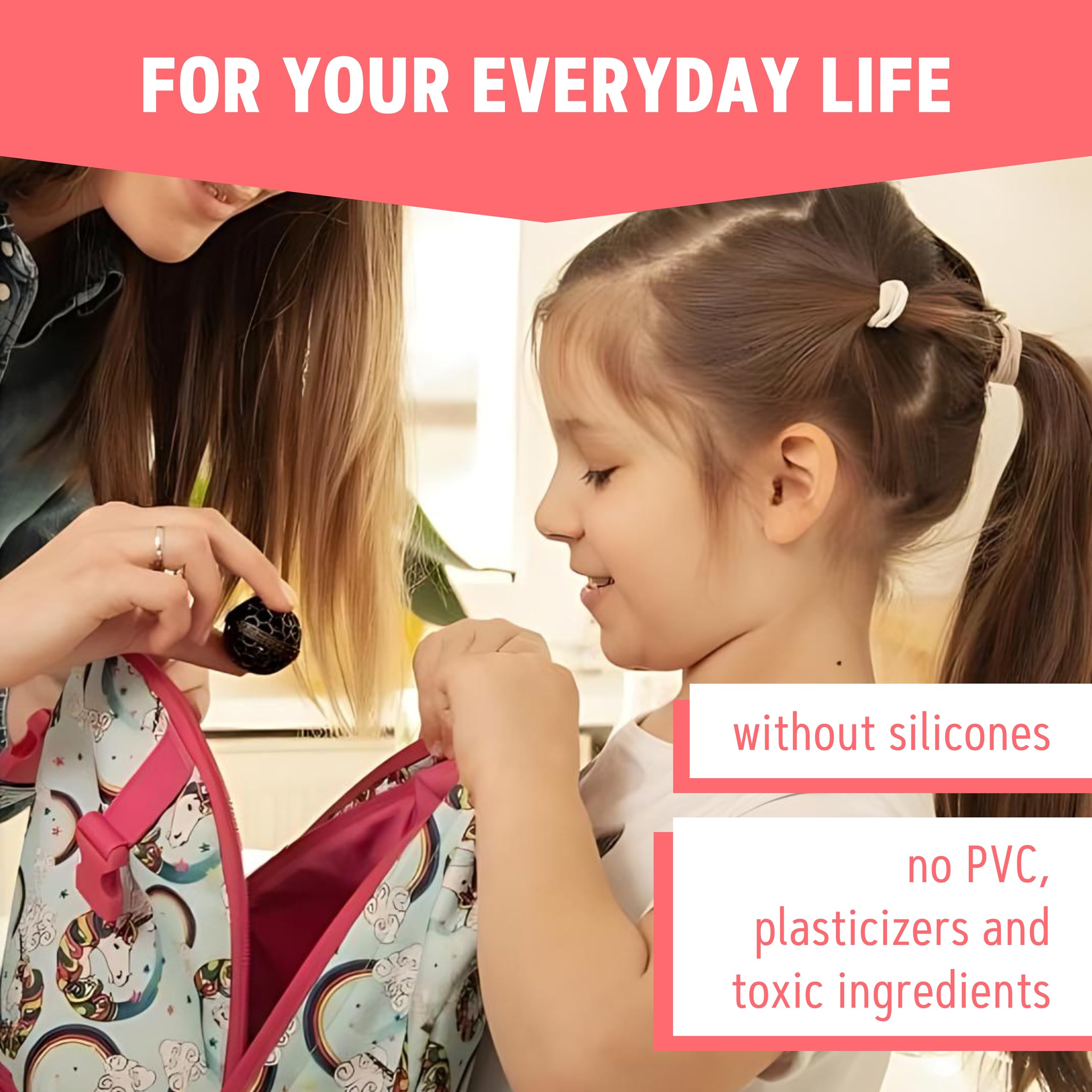 The Clean Ball - Smart Cleaning Solution for Purses, Bags, Backpacks & School Bags (Black) | Perfect for Home, Office & Travel Organization