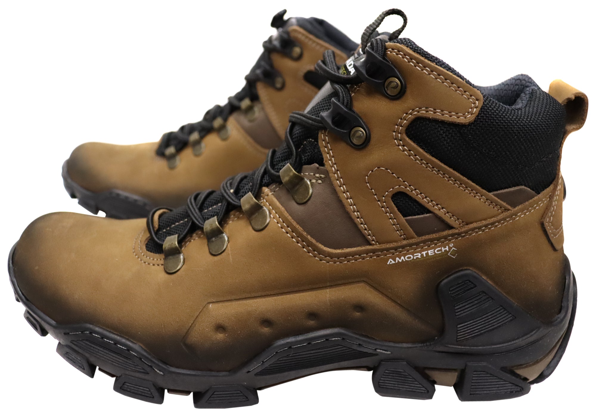 Premium Men's Leather Boots - Comfortable & Durable Pegada Harness Boots Made in Brazil - Perfect for Outdoor Adventures, Work & Casual Wear