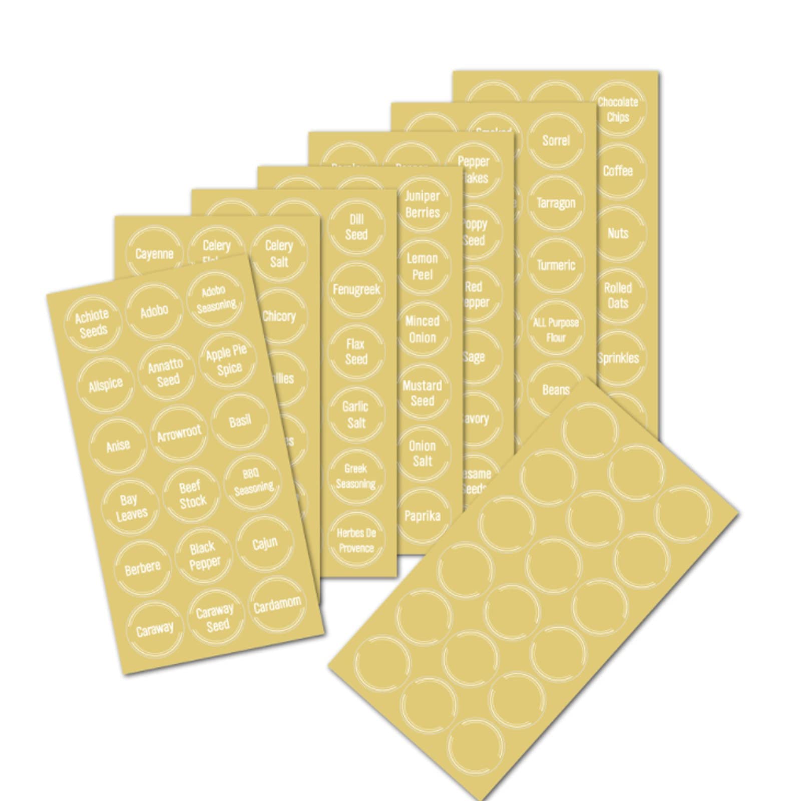 Homlpope #5zLL16 Transparent Waterproof Perfume Labels - Durable Stickers for Perfume Bottles, Food Containers & Room Organization - Perfect for Home, Office & Retail Use