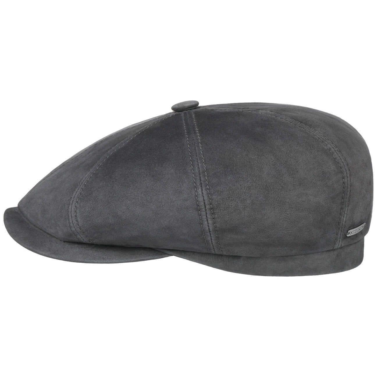 Stetson Hatteras Goat Suede Newsboy Cap - Vintage Style Men's Hat for Casual Wear & Outdoor Adventures
