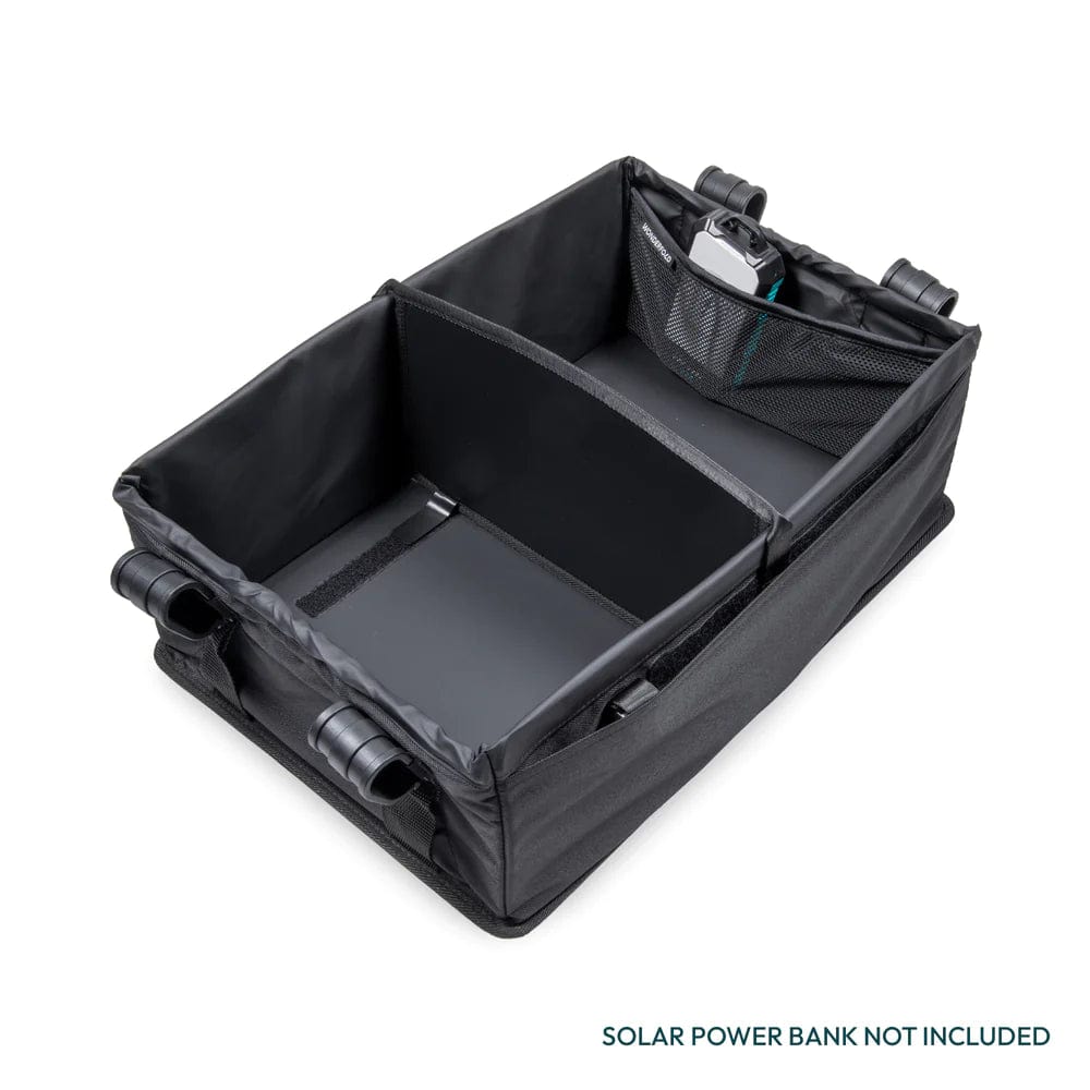 Wonderfold WonderTote Collapsible Shopping Basket for W4 - Foldable Grocery Cart with Wheels for Shopping, Laundry & Storage - Perfect for Supermarkets, Malls & Home Organization