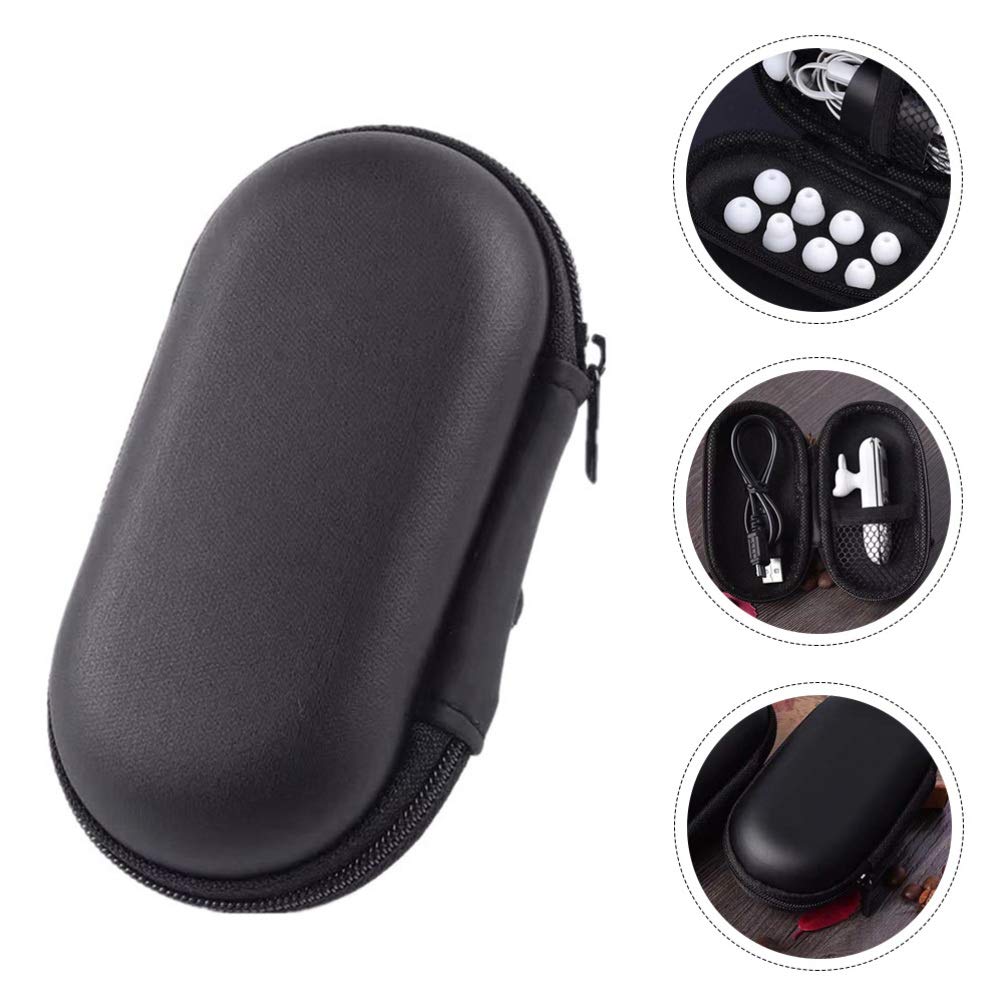 Hemoton 10-Pack Waterproof Zipper Storage Bags for Headphones, Earbuds, USB Cables - Portable Travel Organizer Case for Wired Earphones, Earbud Carrying Pouch - Perfect for Travel, Office, Gym & Daily Use