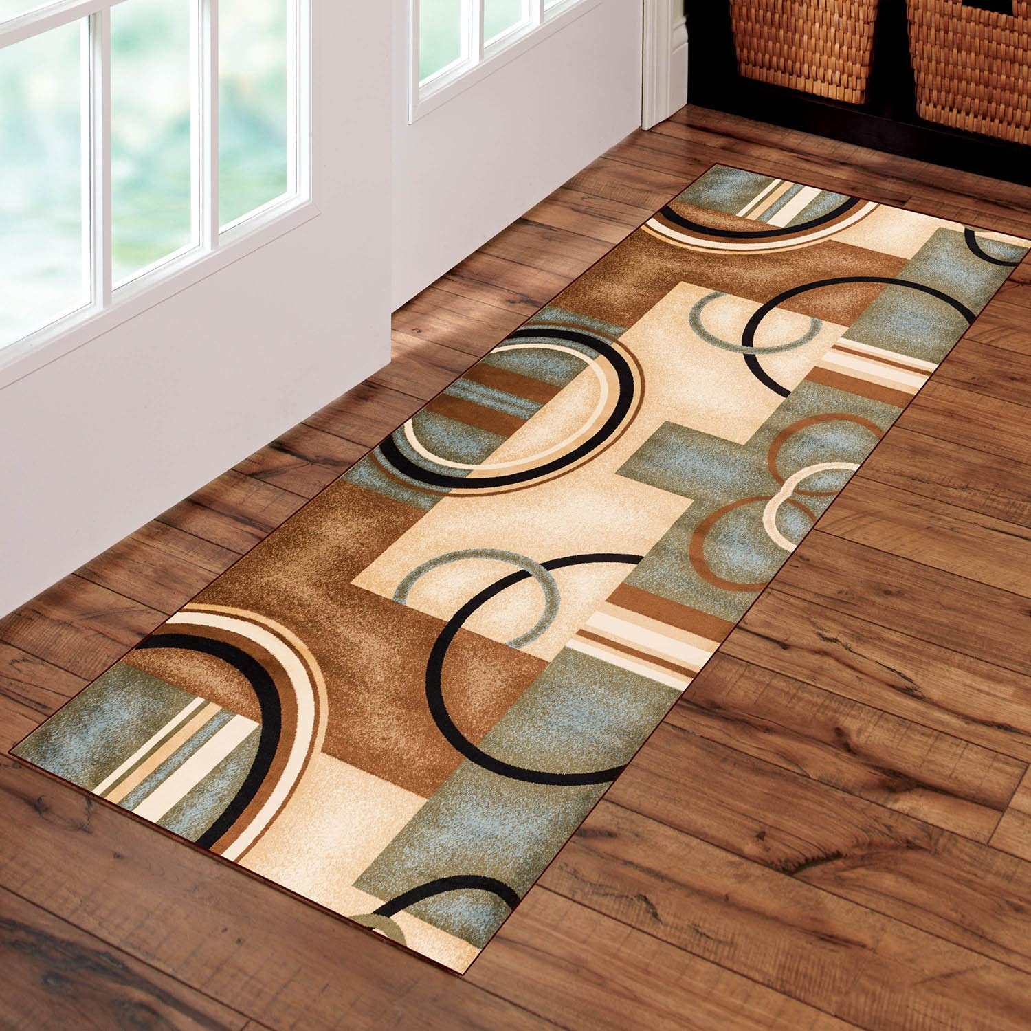 Non-Slip Washable Runner Rug 2'7
