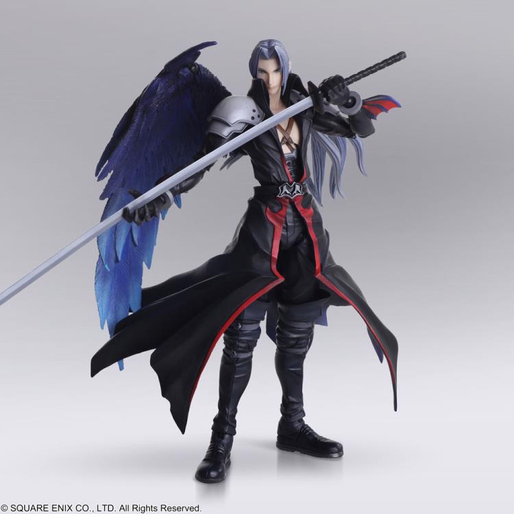 Final Fantasy Sephiroth Another Form Variant Action Figure - Square Enix Bring Arts Collectible for FF7 Fans - Perfect for Display, Gaming Room Decor & Anime Conventions