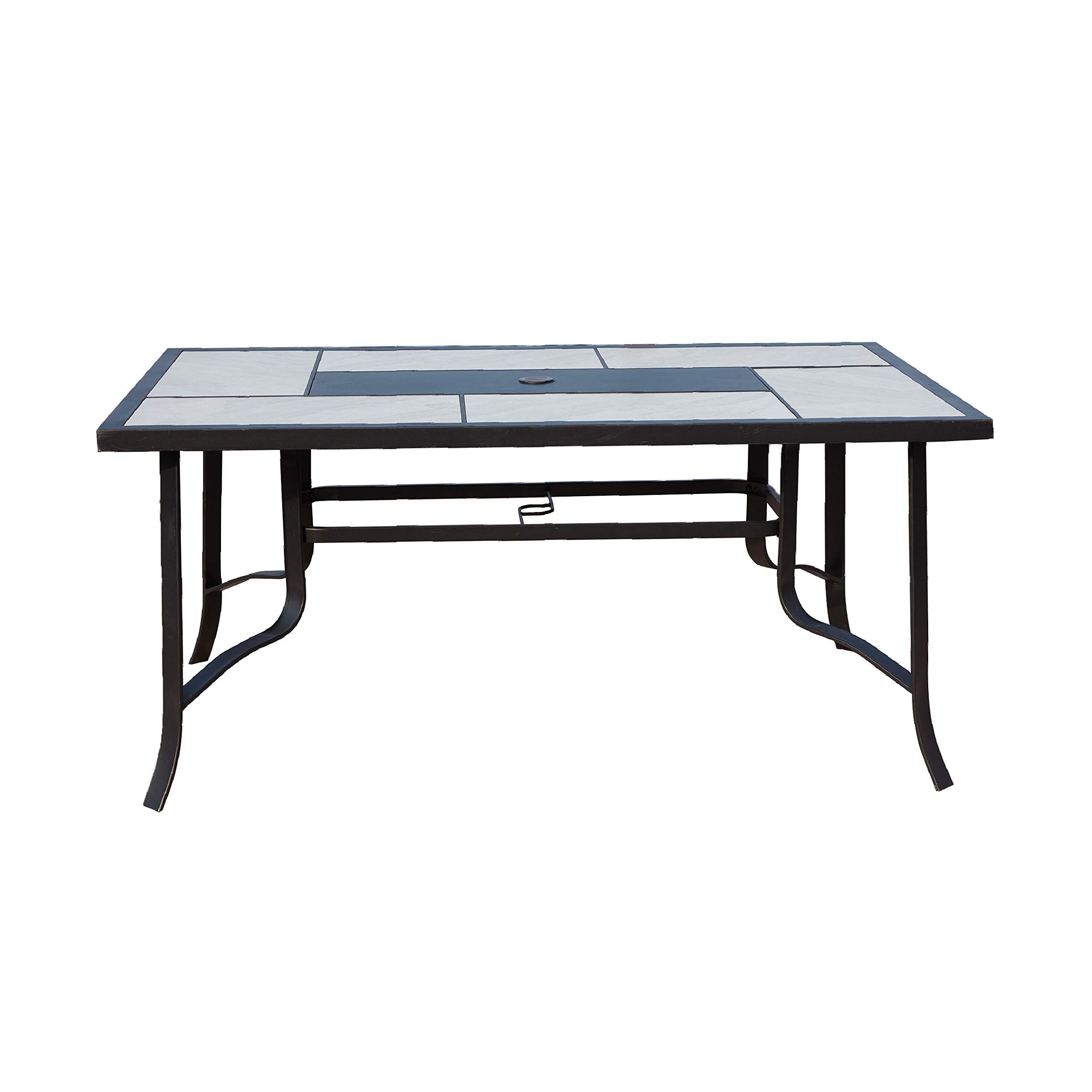 Square Outdoor Dining Table - 63.2