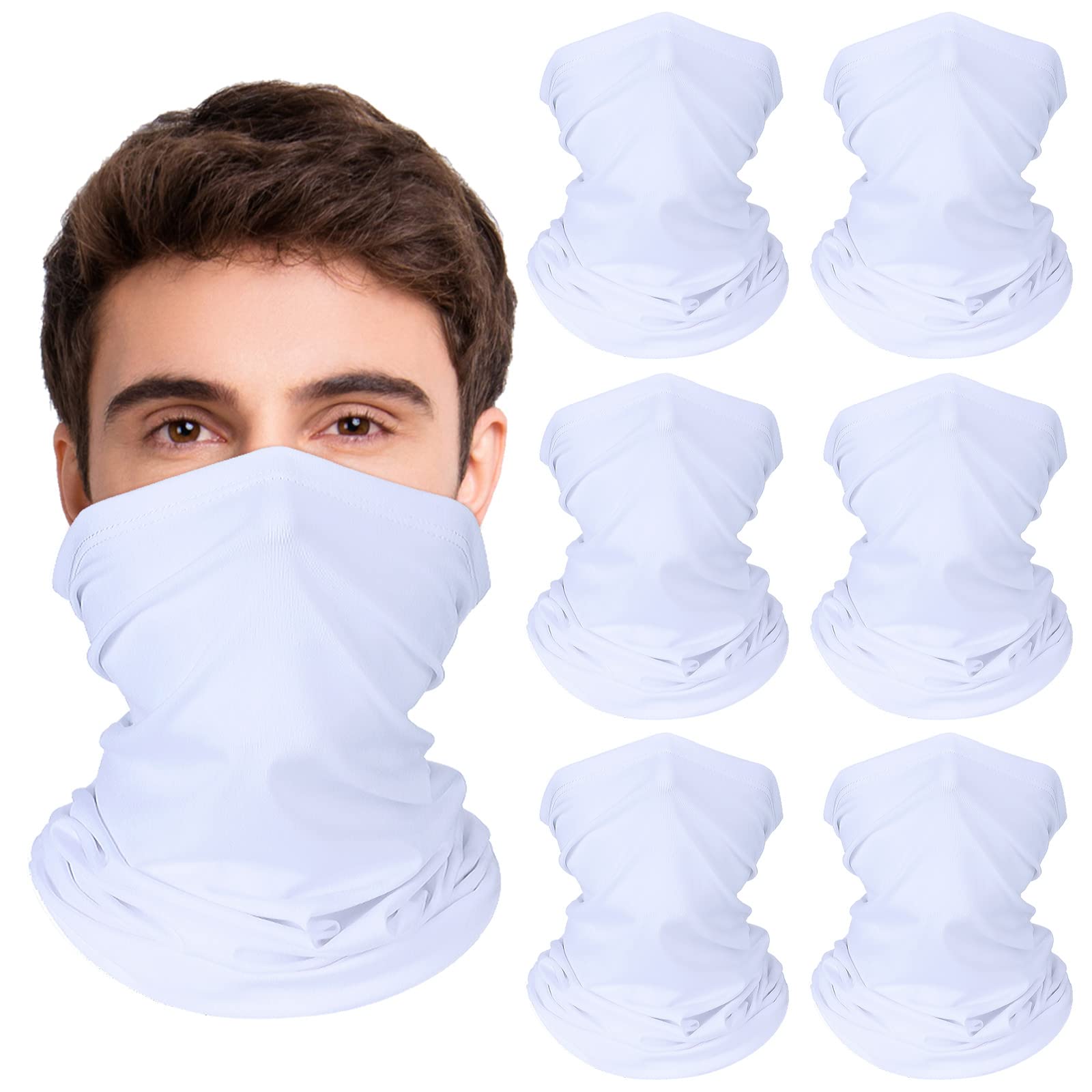 Breathable Summer Balaclava for Men - UV Protection Face Cover Scarf & Neck Gaiter for Cycling, Running, Hiking - Lightweight Sun Shield for Outdoor Sports & Daily Use