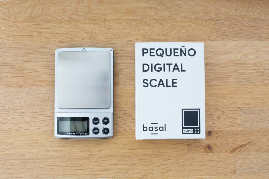 Precision Digital Coffee Scale for Grinding, Measuring & Brewing - Perfect for Espresso, Pour Over & French Press Coffee Making at Home or Cafe