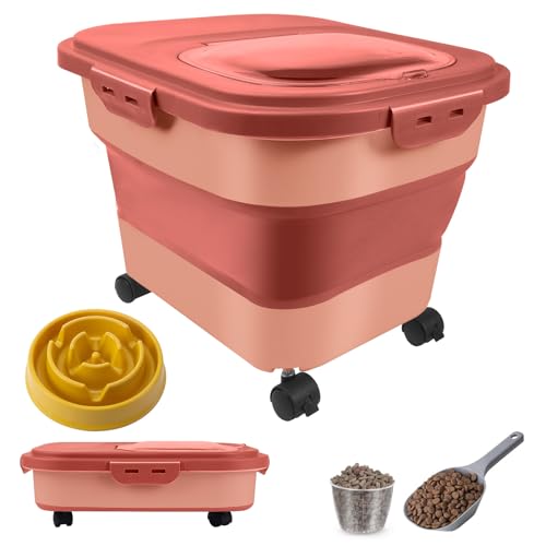 Pink + Slow Feeder Bowl