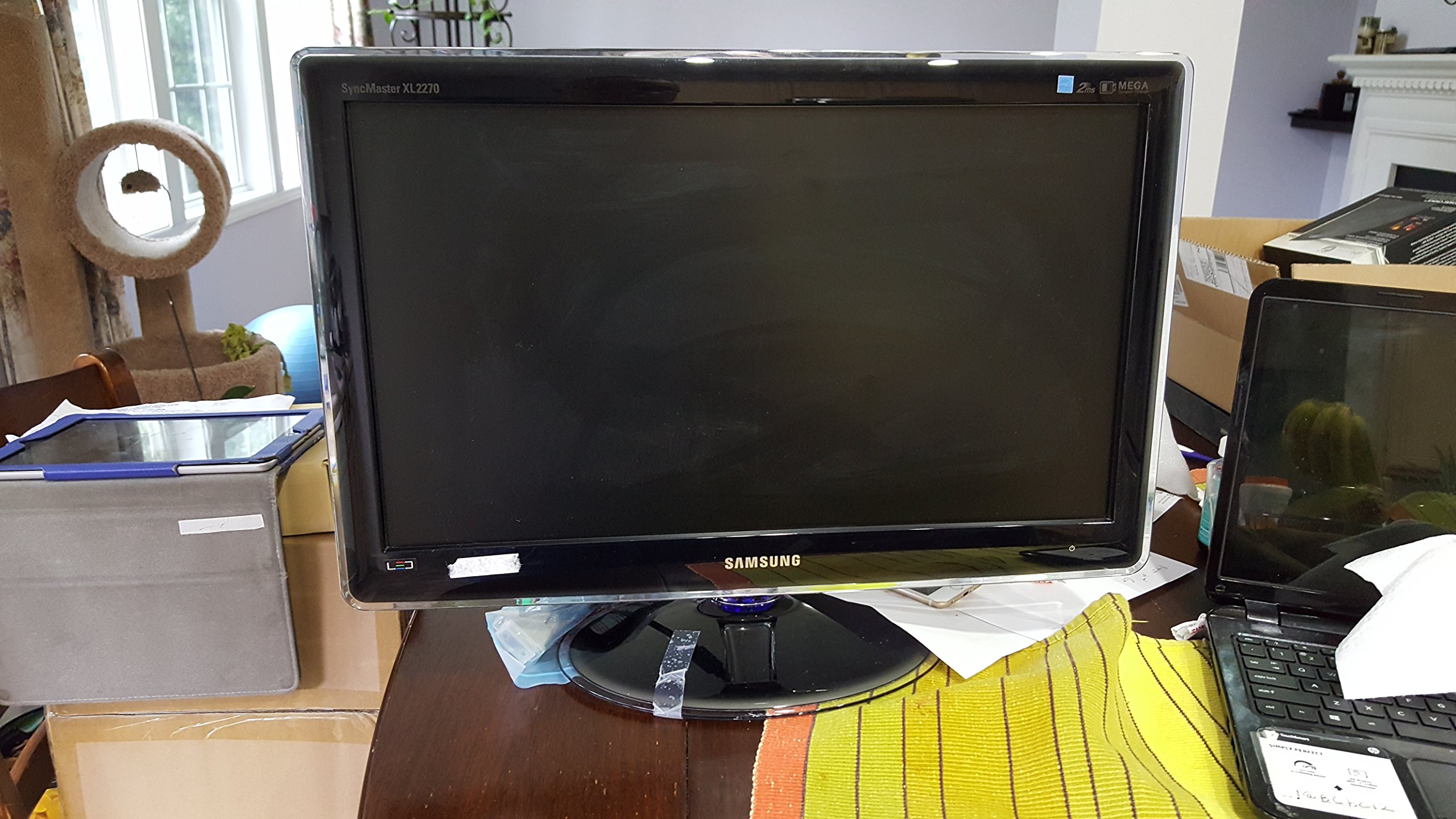 Samsung XL2270 22 Inch Widescreen LED LCD Monitor - Full HD 1080p Computer Screen for Gaming, Office Work & Home Entertainment