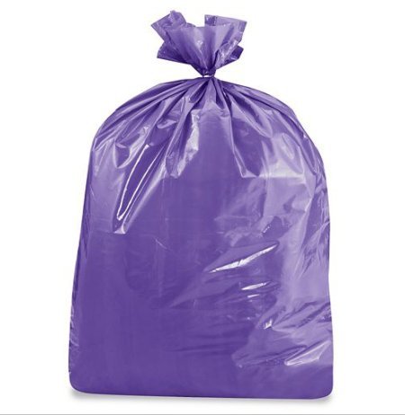 33 Gallon Purple Trash Bags - Heavy Duty 10 Pack | Extra Large Garbage Bags for Kitchen, Yard Waste & Outdoor Use