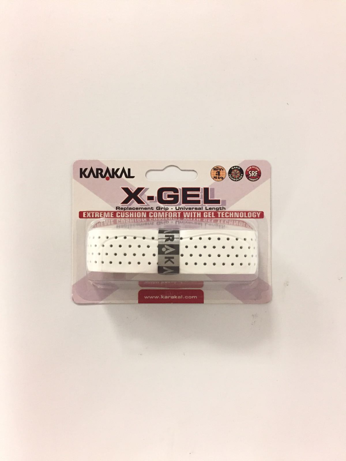 Karakal X Gel Replacement Grip - Premium Badminton & Tennis Overgrip for Enhanced Comfort & Sweat Absorption - Perfect for Sports & Training Sessions