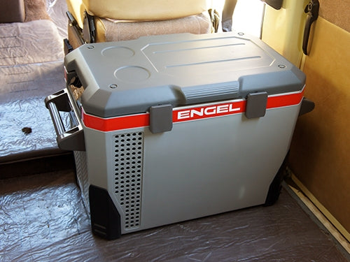 Engel MR40 Portable Fridge Freezer - 12V/24V DC & 110V AC for Camping, RV, Truck, Boat - Compact & Energy Efficient - Perfect for Outdoor Adventures, Road Trips & Off-Grid Living