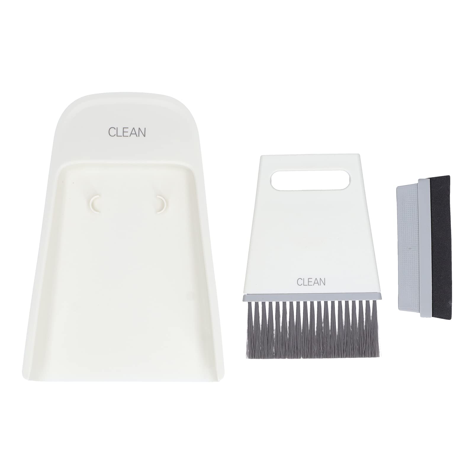 AlvinliteHome Mini Broom and Dustpan Set - Compact Cleaning Tools for Desk, Office, Kitchen, Pet Area | Plastic Small Dustpan & Whisk Set | Perfect for Daily Housekeeping & Small Space Cleaning