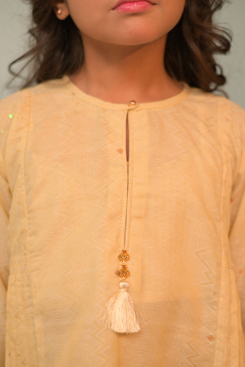 Elegant Cotton Jacquard Fawn Stitched Suit for Women - Perfect for Office Wear, Business Meetings & Special Occasions