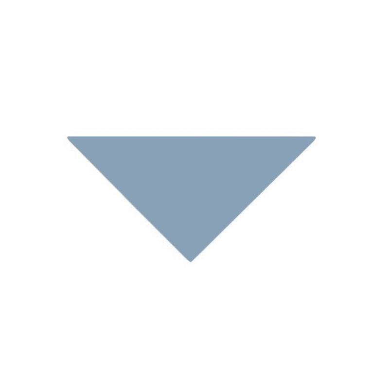 Winckelmans Granite Klinker Triangle 7/7/10 cm Blue - Perfect for Kitchen Backsplash, Bathroom Walls & Outdoor Decor
