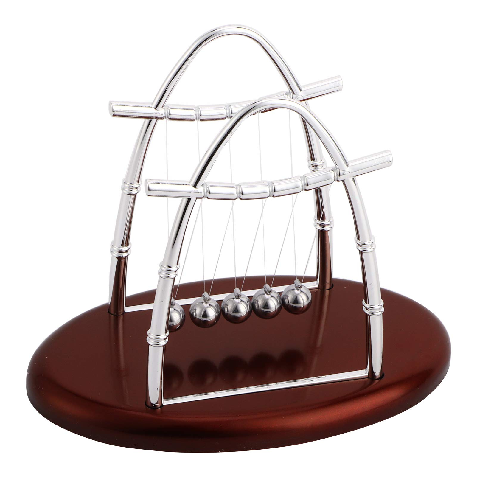 Newton's Cradle Balance Balls - Educational Physics Science Desk Toy & Office Decor for Kids & Adults | Stress Relief, Science Learning, Home & Office Decoration