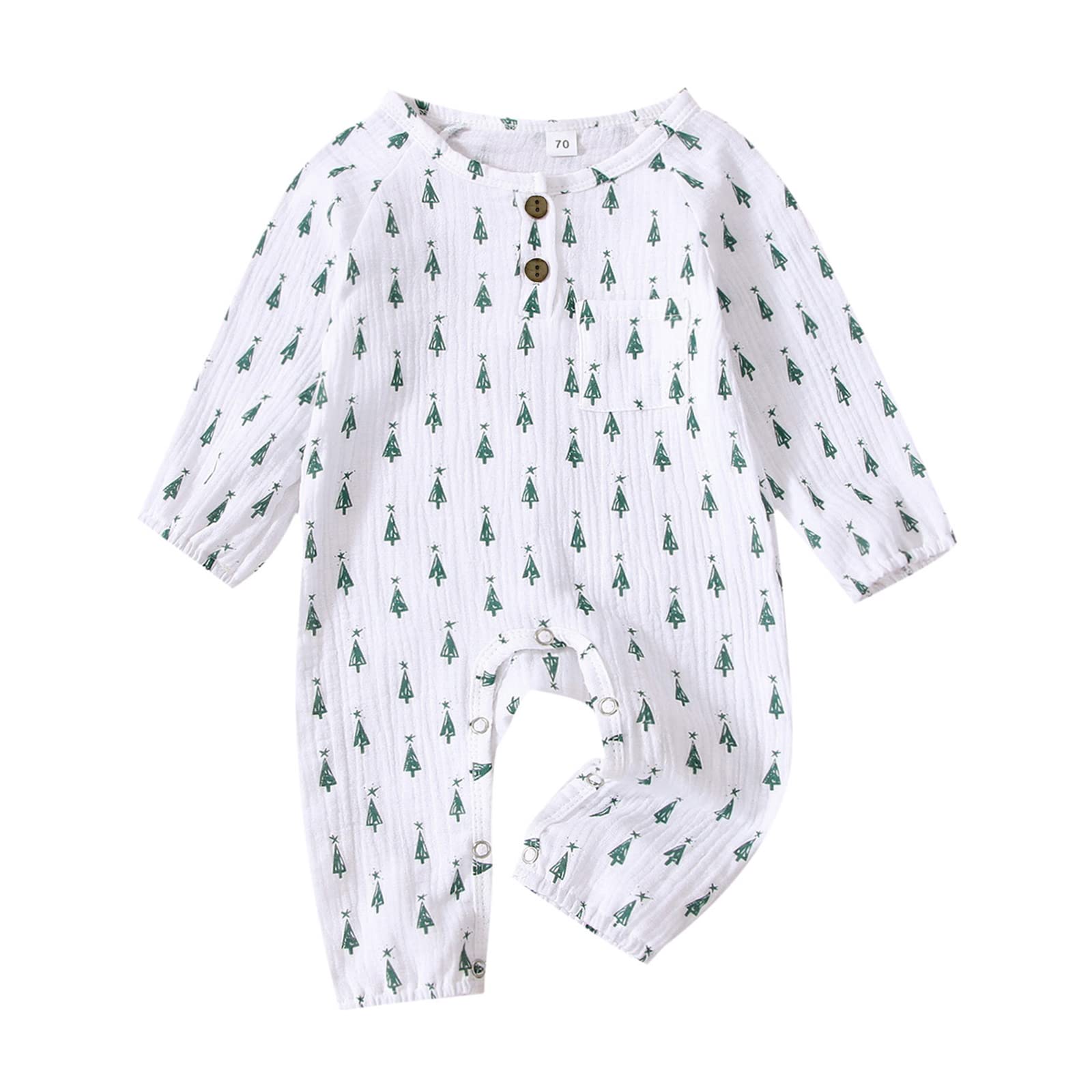 Adorable Halloween Baby Romper - Pumpkin Print Long Sleeve Jumpsuit for Newborn Boys & Girls | Perfect for Trick-or-Treating, Photo Shoots & Fall Festivals