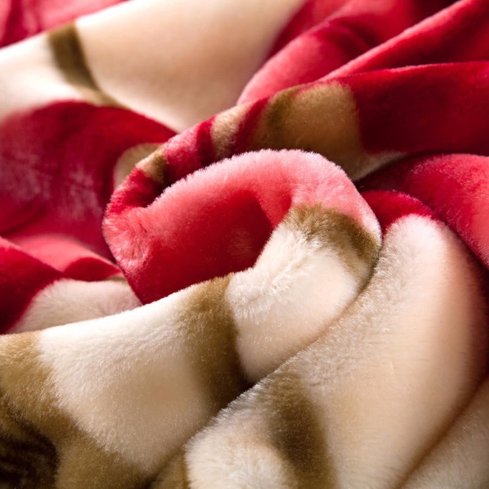 Premium Korean Mink Fleece Blanket - 9 lbs 2-Ply Heavyweight Winter Blanket, 79