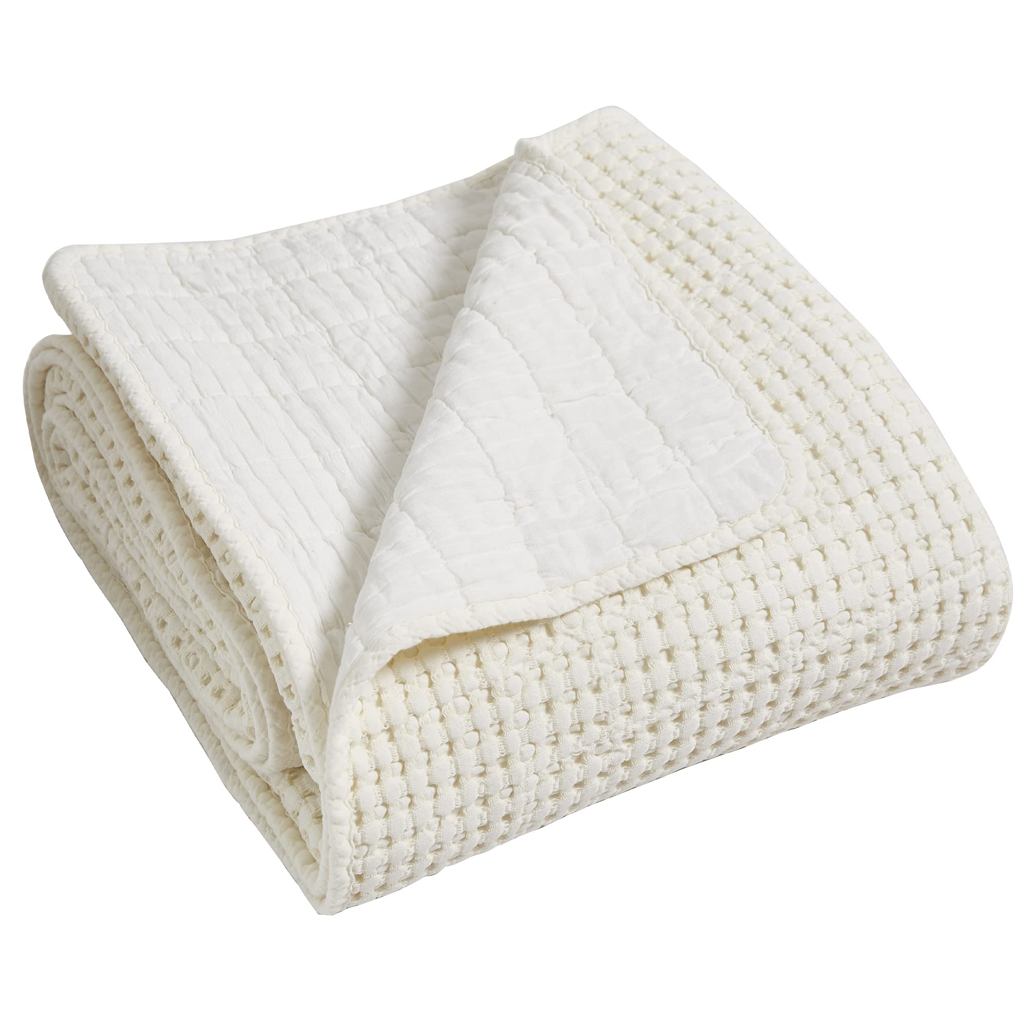 Levtex Home Mills Waffle Throw Blanket - 50