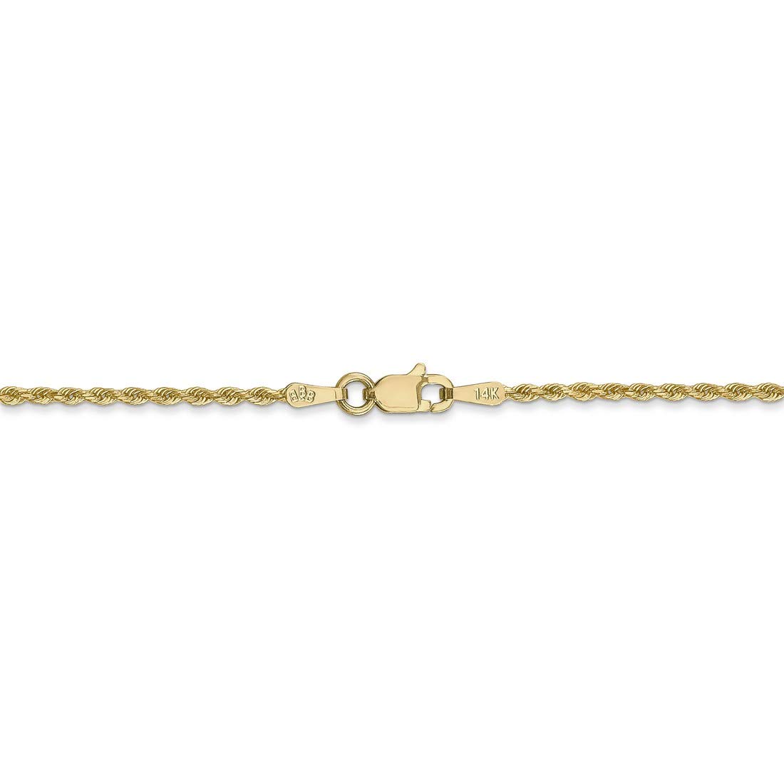 14K Solid Yellow Gold Handmade Diamond-Cut Rope Chain Bracelet, Anklet & Necklace - Elegant Jewelry for Women, Perfect for Gifts, Parties & Everyday Wear