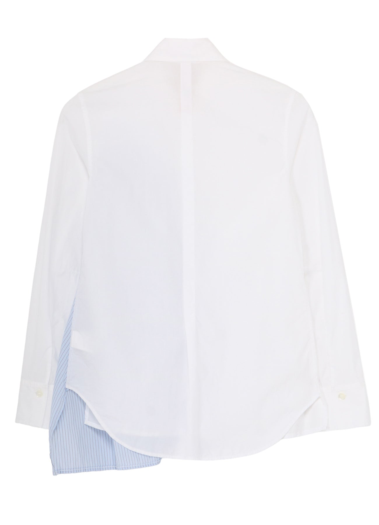 Cotton Broad Stripe Switching Gather Shirts for Women - Casual & Office Wear - Comfortable & Stylish Blouse for Everyday Outfits