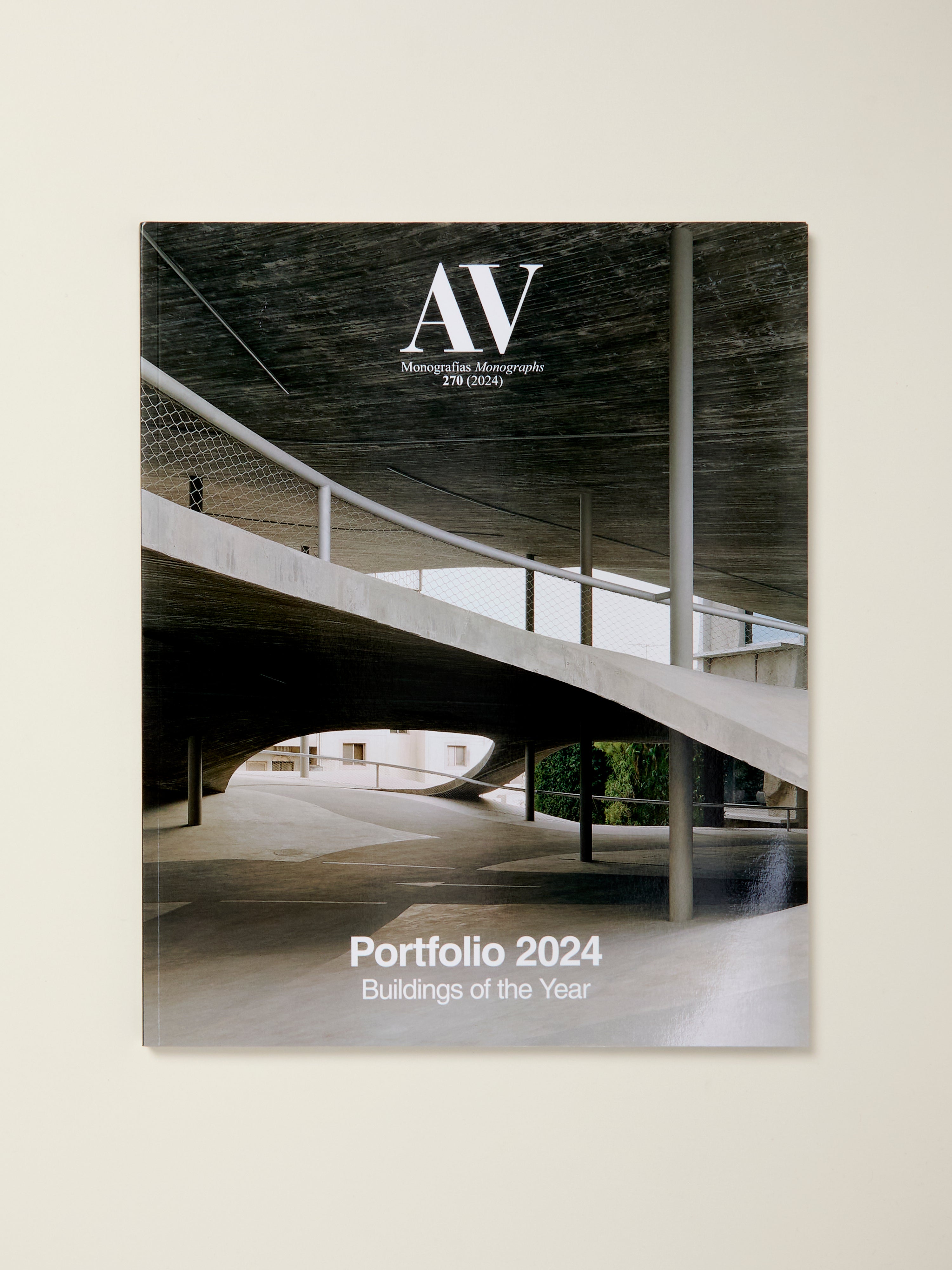 AV Monographs 270: Portfolio 2024 - Architecture & Design Book Collection | Perfect for Professionals & Students | Ideal for Office, Studio & Academic Use