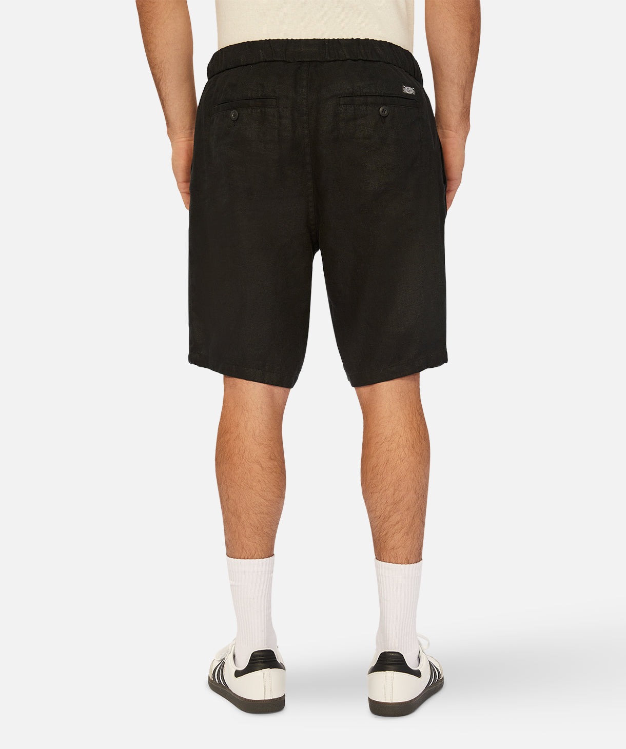 Capri Linen Shorts for Women - Breathable Summer Shorts in Black | Perfect for Beach, Vacation & Casual Wear