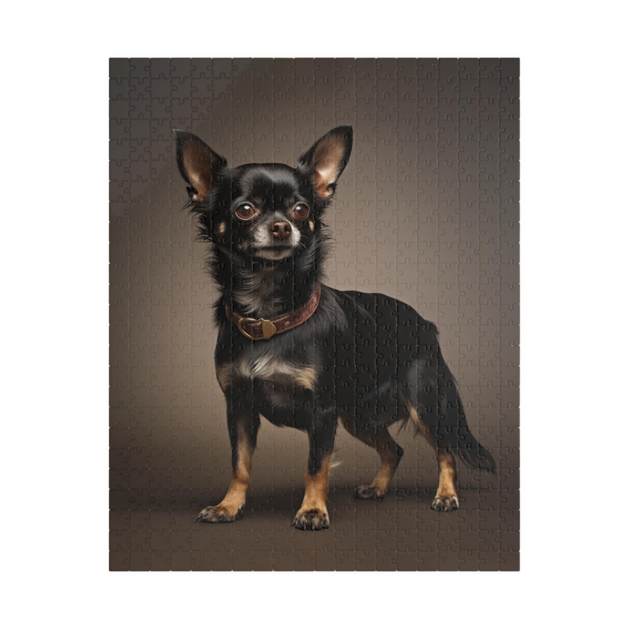 Premium 1000 & 500 Piece Jigsaw Puzzles for Adults - High Quality Sturdy Chipboard with Stunning Images - Perfect Gift for Puzzle Lovers (520 PCS, Chihuahua 2) - Great for Family Game Night, Stress Relief & Home Decor