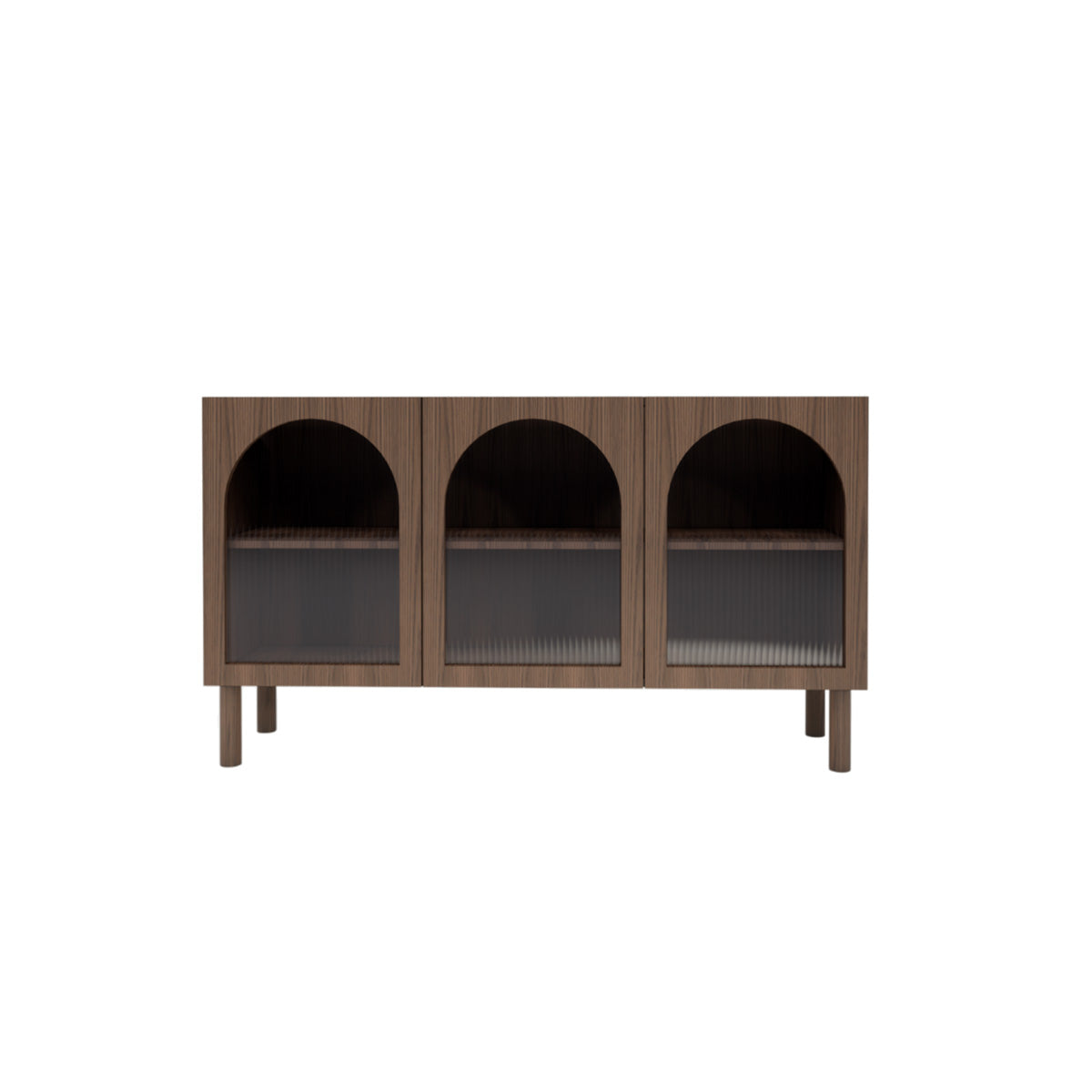 Dawn Mist Buffet Unit - Elegant Sideboard Cabinet for Dining Room, Kitchen Storage & Home Decor - Perfect for Entertaining & Organizing Dishes
