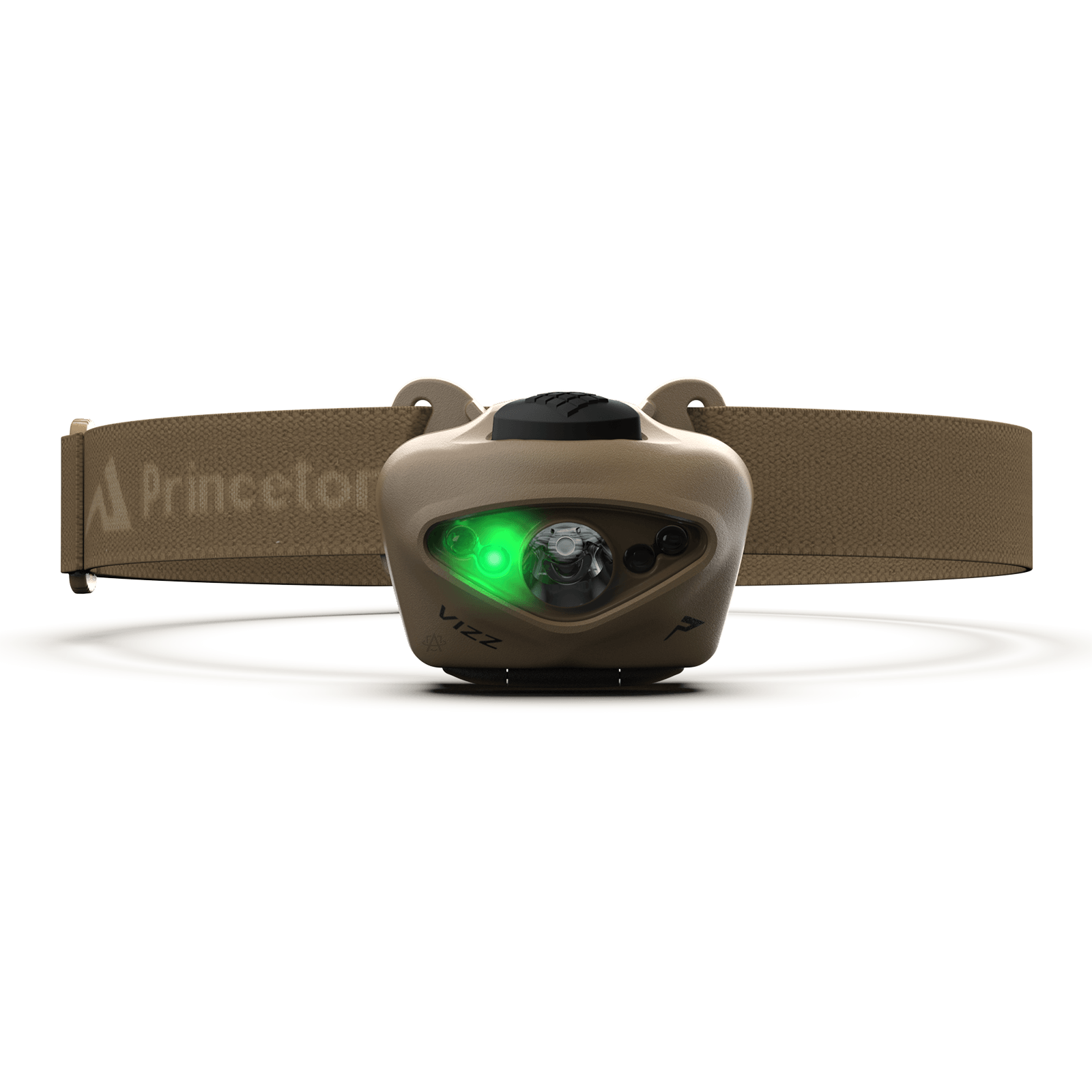 Princeton Tec Vizz 550 RGB MPLS Headlamp - 550 Lumens Ultra-Bright LED Light with 33-Hour Runtime - Perfect for Camping, Hiking, Running & Outdoor Adventures
