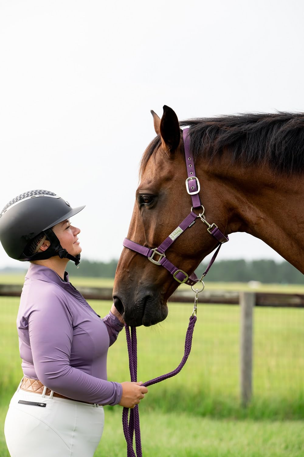 TuffRider Ultimate Wide Brim Equestrian Helmet for Horse Riding - ASTM/SEI Certified Safety Protection for English & Western Riding, Shows & Trail Rides