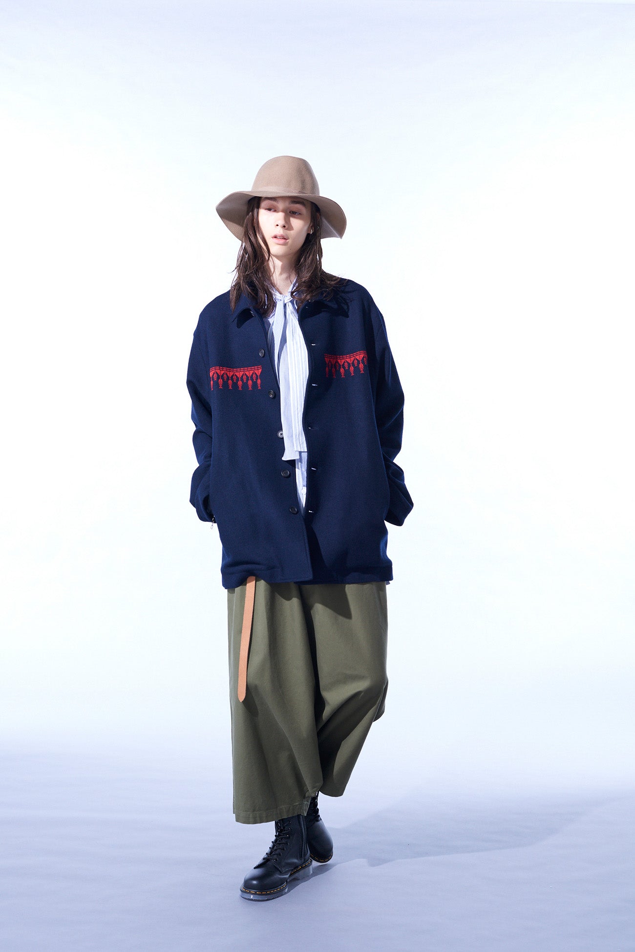 Compressed Jersey Ethnic Embroidered Blouson Top for Women - Stylish Boho Chic Tunic for Casual Wear & Festivals