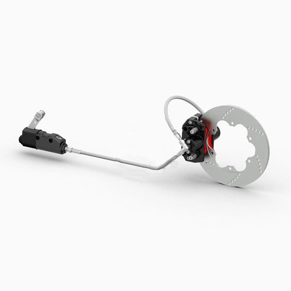 Complete Rear Brake System Kit for Cars & Trucks - High Performance Disc Brakes, Pads, Rotors & Calipers - Perfect for Daily Commuting, Off-Roading & Towing