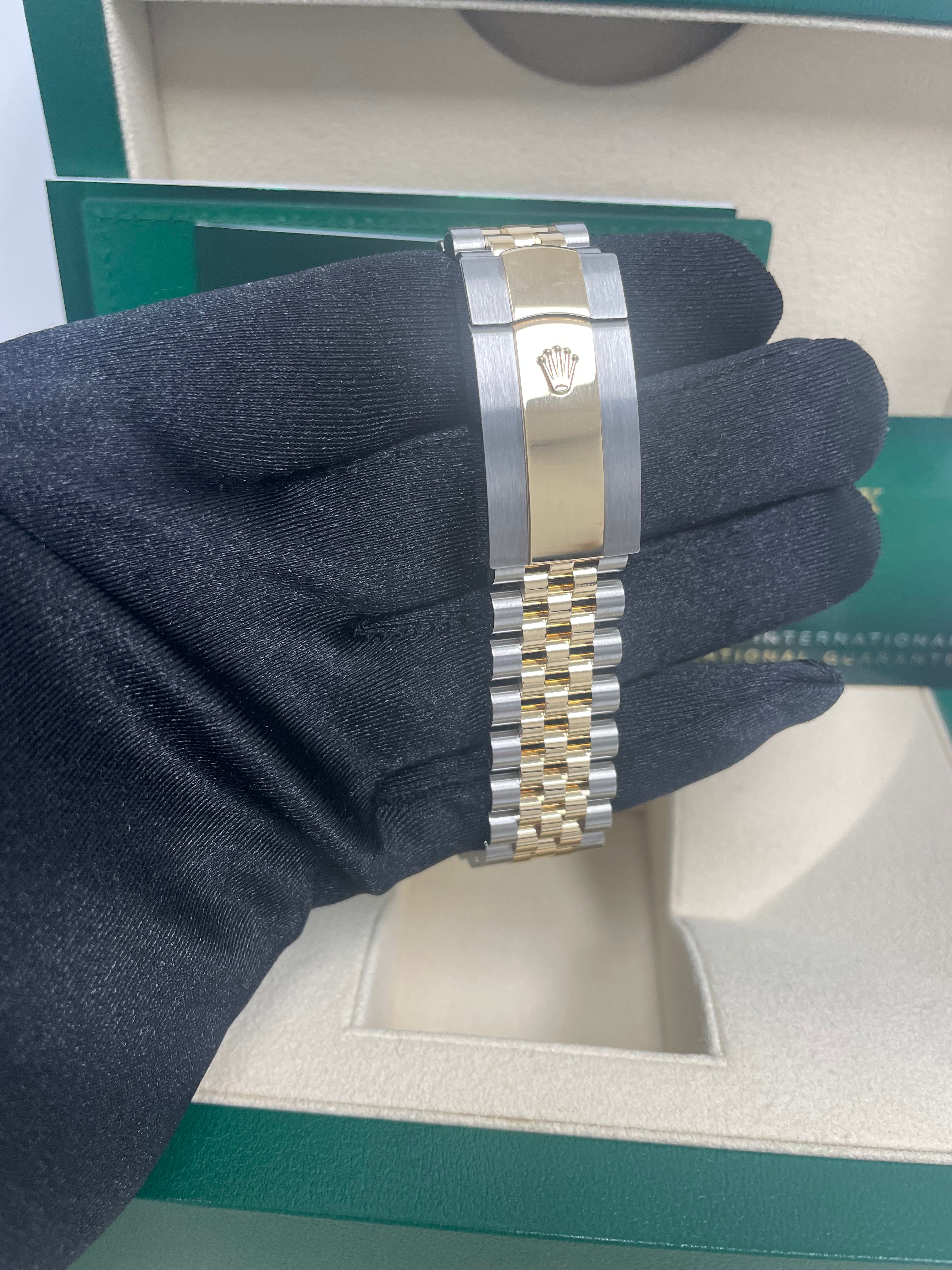 Rolex Sky-Dweller Two-Tone Stainless Steel & Yellow Gold Watch with Champagne Index Dial and Jubilee Bracelet (Ref# 326933) - Luxury Timepiece for Business Travelers and Watch Collectors