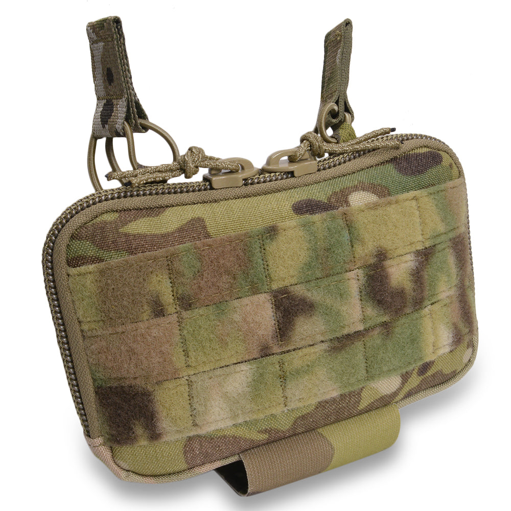 HSGI Mini Map V2 Tactical Admin Pouch - Modular EDC Organizer for Military & Outdoor Use | Made in USA | Perfect for Range Bags, Bug Out Bags & Tactical Gear Organization