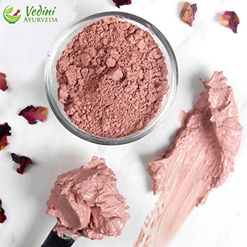 Organic French Pink Clay Face Mask for Sensitive & Mature Skin - 50g Detoxifying & Anti-Aging Facial Treatment | Gentle Skincare for Dry, Acne-Prone Skin | Spa Quality At-Home Facial Mask for Women & Men