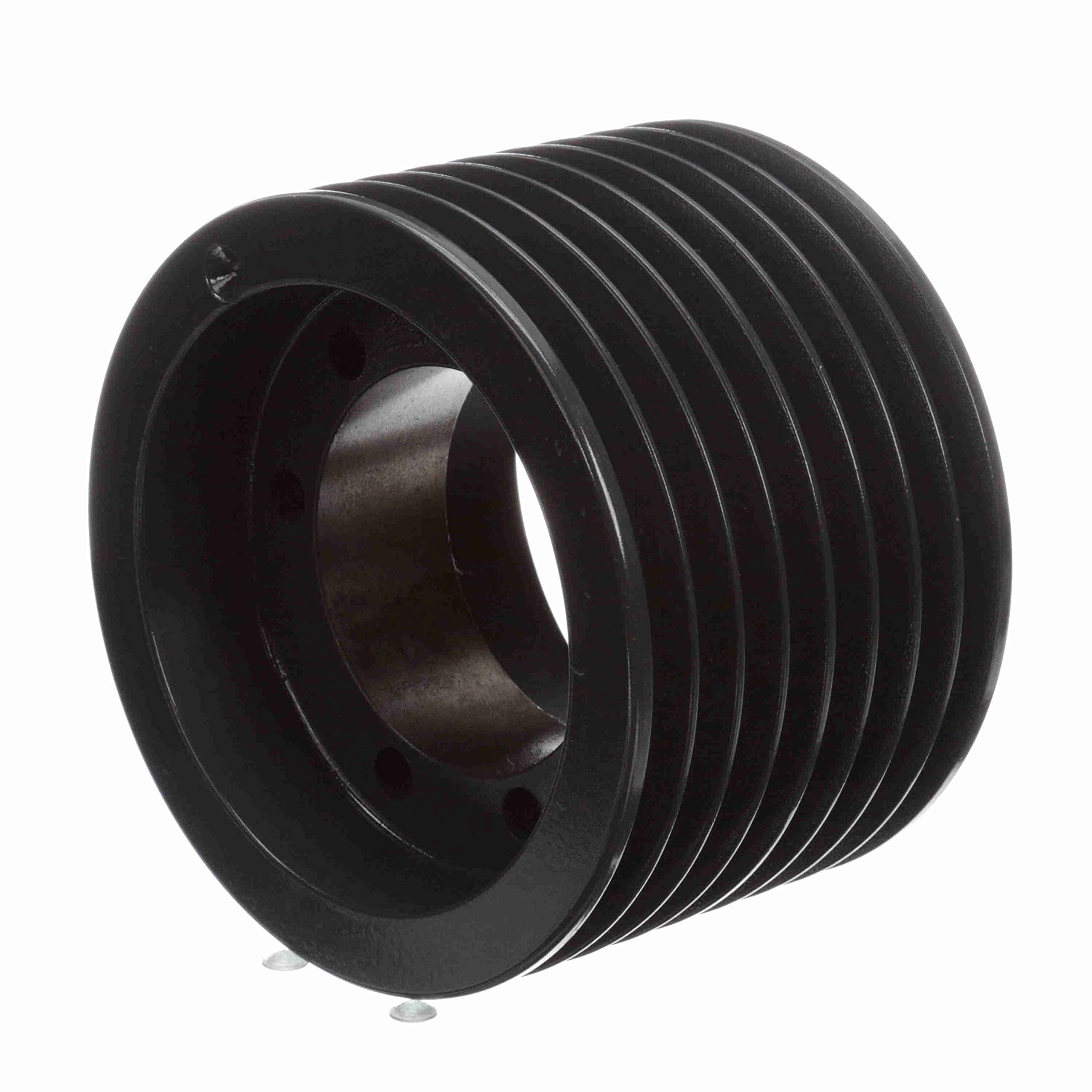 83V530SK Q-D Sheave - Cast Iron 8 Groove 3V Belt Pulley with SK Bushing | Compatible with Agricultural, Industrial & HVAC Equipment