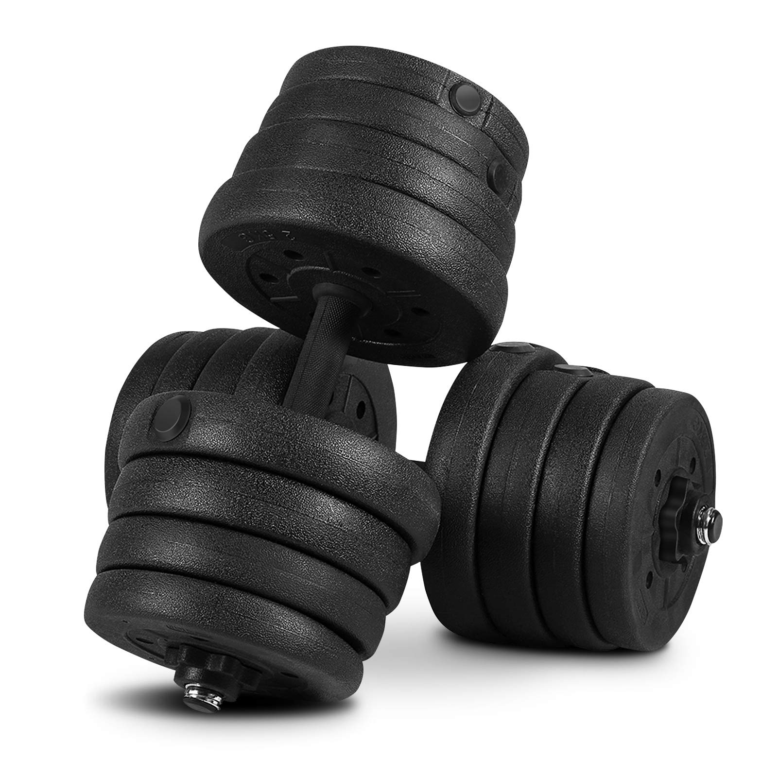 Adjustable Dumbbell Set 66 LB - Home Gym Weight Lifting Equipment for Strength Training & Muscle Building - Perfect for Full Body Workouts at Home or Gym