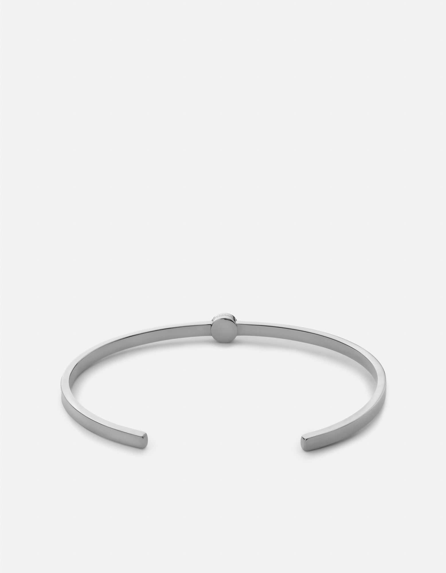Opus Sapphire Cuff Bracelet - Sterling Silver & Black Gemstone Jewelry for Women - Perfect for Evening Wear, Parties & Special Occasions