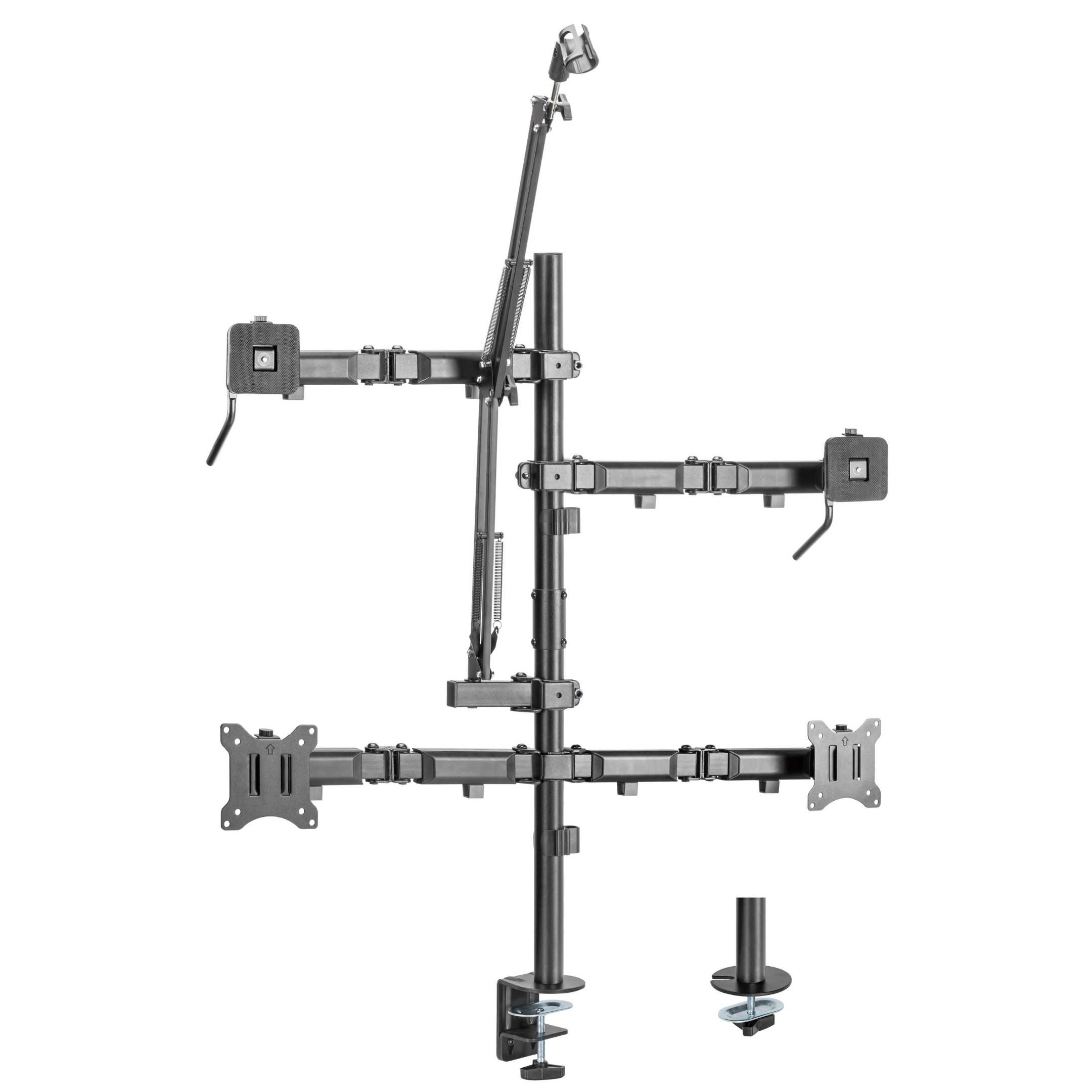 All-in-One Streamer Setup Mount Kit - Professional Live Streaming Equipment for Twitch, YouTube & Gaming - Perfect for Home Studios & Content Creators