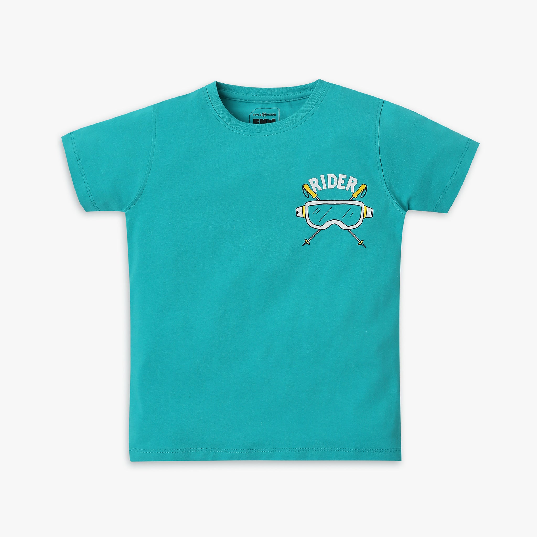 Boys Regular Fit Graphic T-Shirt - Cool & Comfortable Cotton Tee for Casual Wear, School, and Playtime