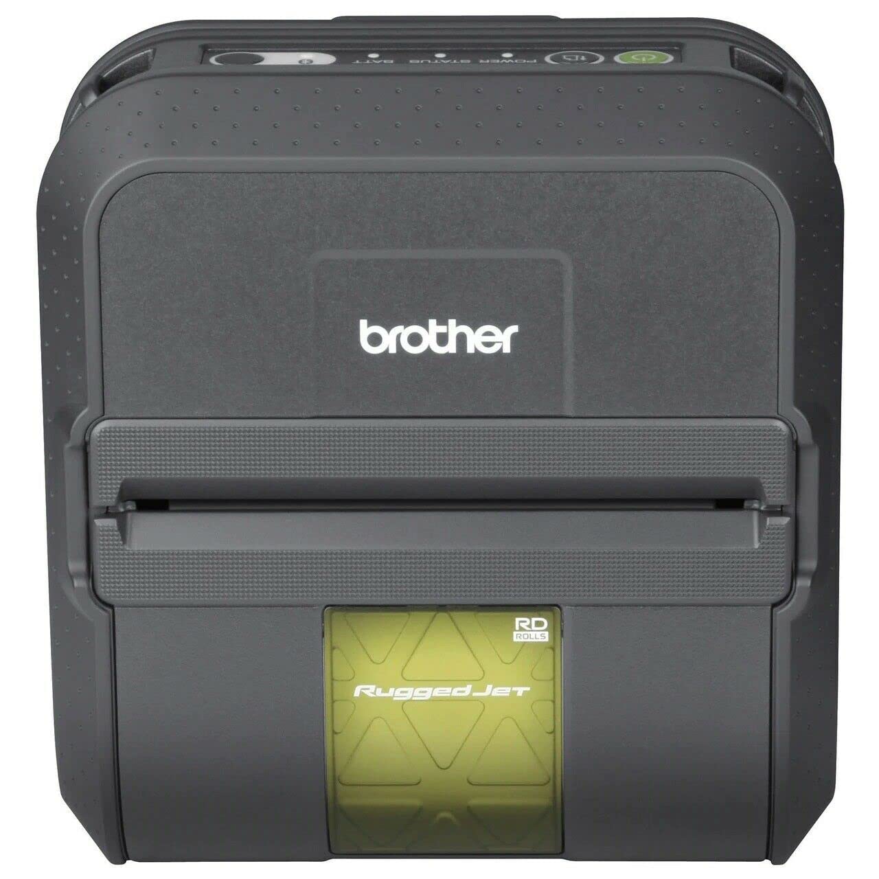 Brother RuggedJet RJ4040 Direct Thermal Printer - Monochrome Mobile Label Printer for Shipping, Barcode & Receipts - No Battery or Cables Included - Perfect for Warehouse, Retail & Logistics
