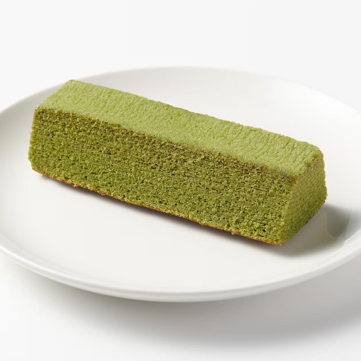 Premium Muji Baumkuchen Uji Matcha Green Tea Sponge Cake - Authentic Japanese Snack (Pack of 3) - Perfect for Tea Time, Office Snacks & Gift Giving